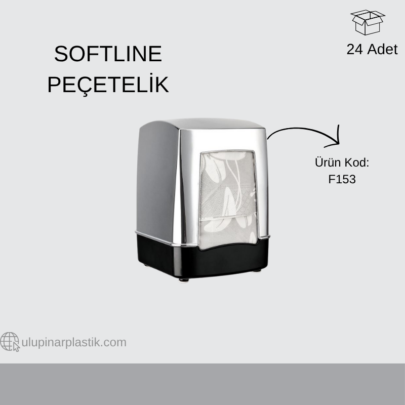FLOSOFT SOFTLİNE PEÇETELİK DİKEY KROM