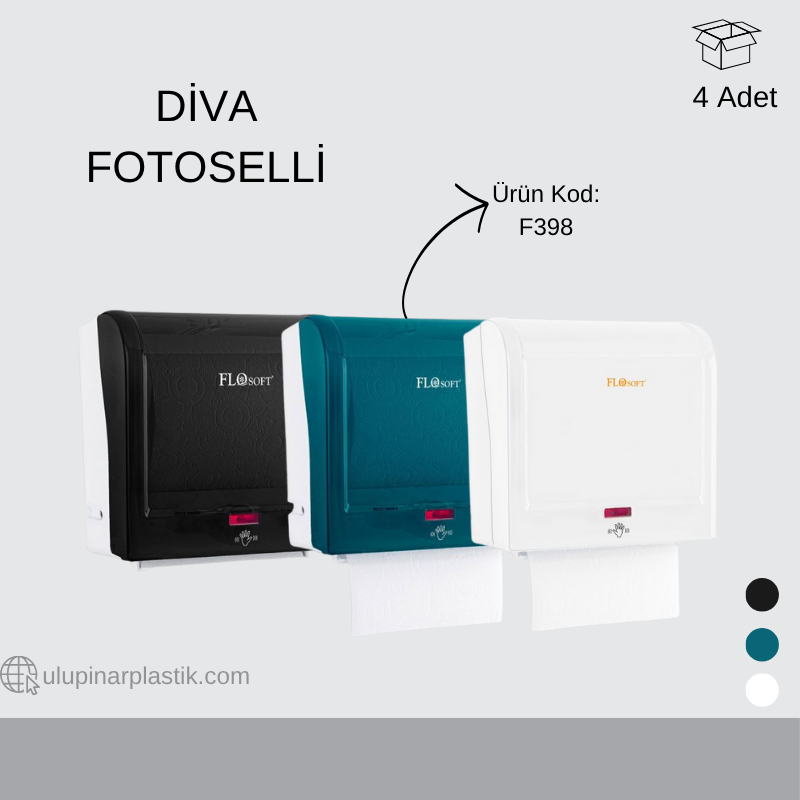 398 DİVA FOTOSELLİ KAGIT HAVLU VERİCİ