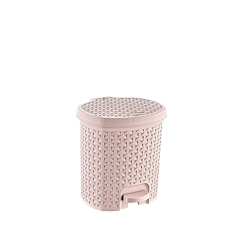 RATTAN PEDALLI ÇÖP KOVASI  / 5,5 LT