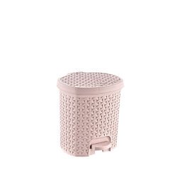 RATTAN PEDALLI ÇÖP KOVASI  / 5,5 LT