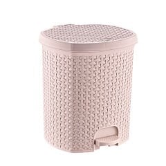 RATTAN PEDALLI ÇÖP KOVASI  / 21 LT