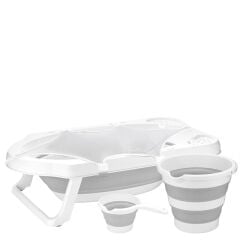 BEBEK SET 4 LÜ KATLANIR SET (KÜVET+KOVA+MAŞRAPA+FİLE)*