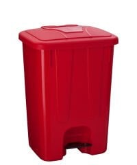 KÖŞELİ PEDALLI ÇÖP 65 LT.  İÇ KOVASIZ