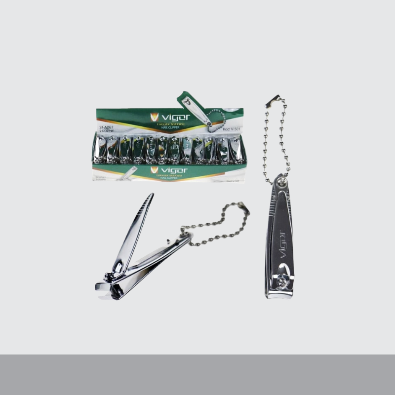 502 VİGOR TIRNAK MAKASI KÜÇÜK 24 LÜ