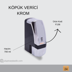 136 KROMAJLI KÖPÜK VERİCİ 700 ML