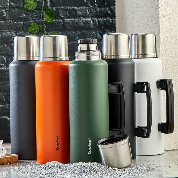 COOKER 1.5 LT KULPLU ÇELİK TERMOS