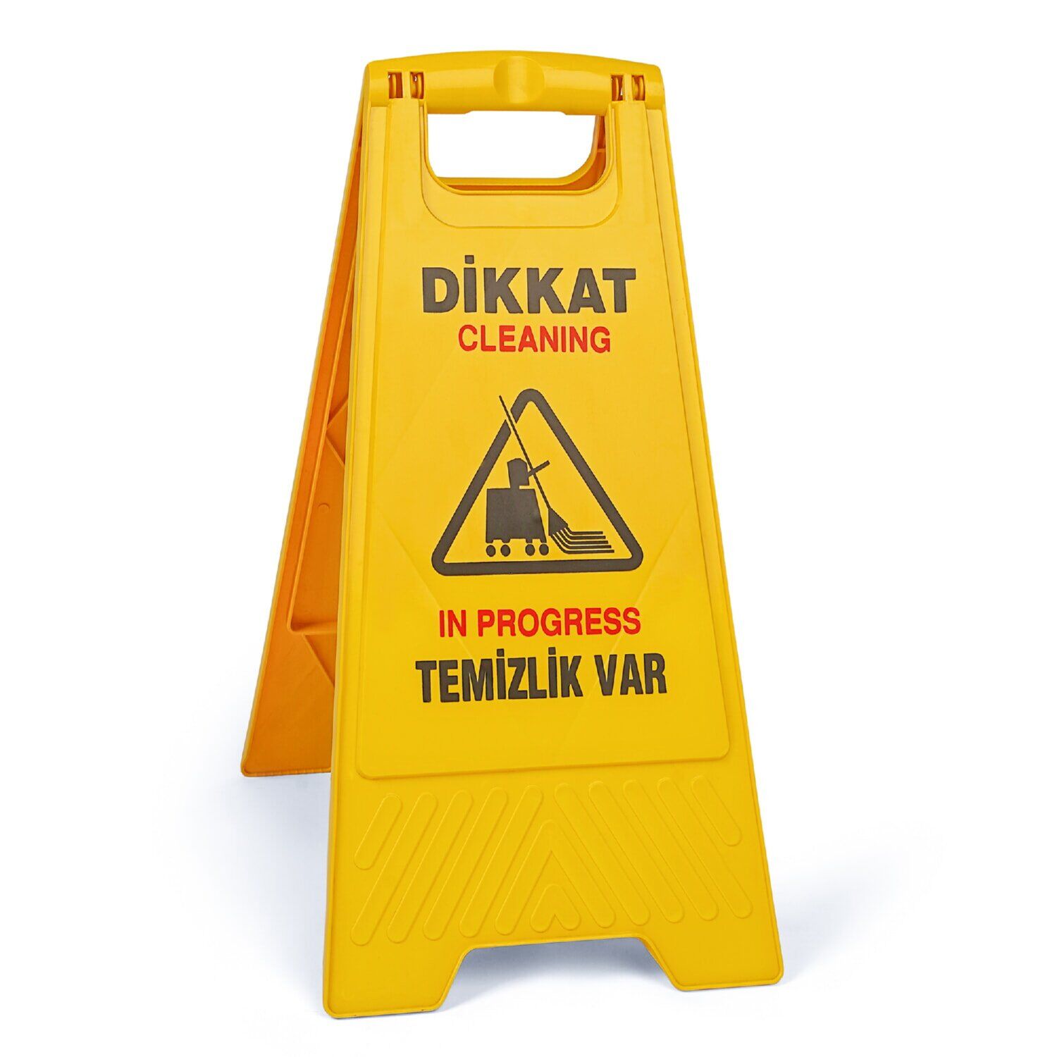 TEMİZLİK VAR-KAYGAN ZEMİN LEVHASI