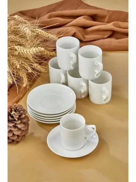 COOKER PORSELEN 6LI KAHVE FİNCANI SET