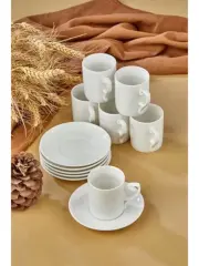 COOKER PORSELEN 6LI KAHVE FİNCANI SET