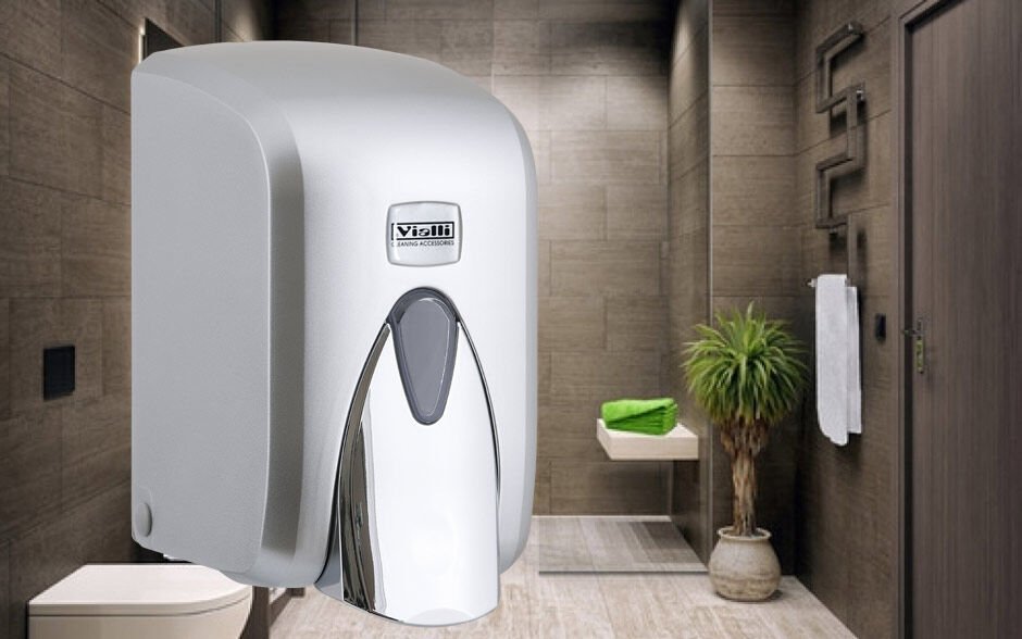 F5C HAZNELİ KÖPÜK DİSPENSERİ 500ML.KROM