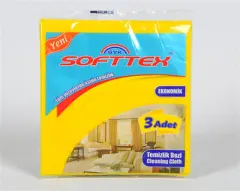 SOFTTEX TEMİZLİK BEZİ 3 LÜ
