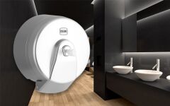 K9M İÇTEN ÇEKMELİ WC KAĞIDI DİSPENSERİ -METALİK