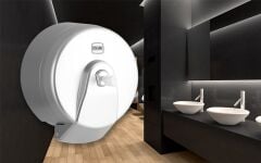 K9M İÇTEN ÇEKMELİ WC KAĞIDI DİSPENSERİ -METALİK