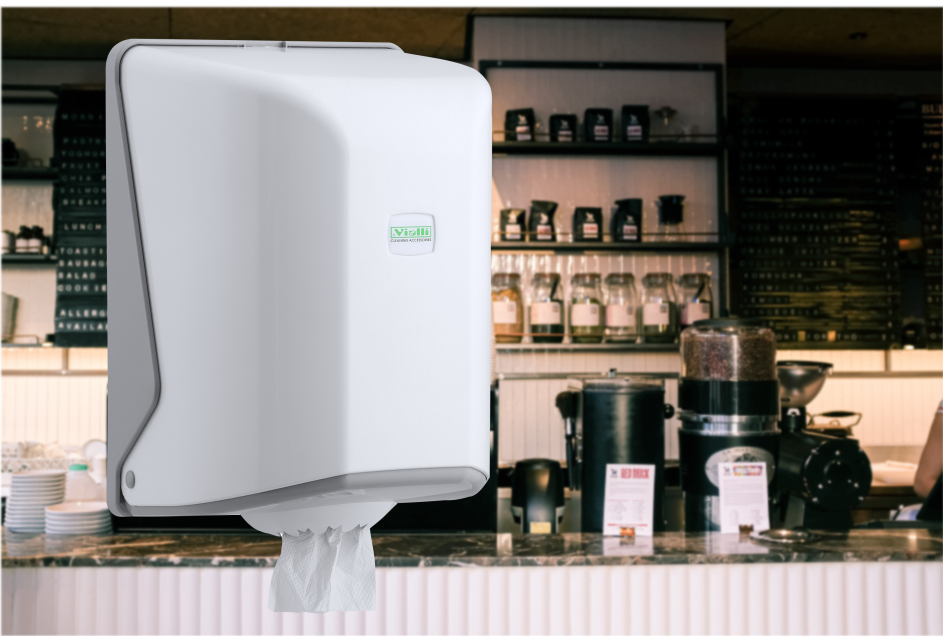 OG1 İÇTEN ÇEKMELİ KAĞIT HAVLU VERİCİSİ BEYAZ