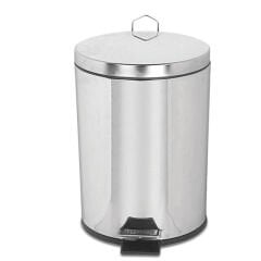 50 LT METAL PEDALLI ÇÖP KOVASI