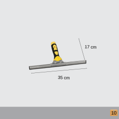 PULEX PASLANMAZ CAMSİL LASTİKLİ 35 CM
