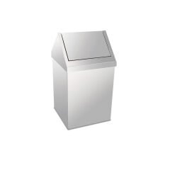 KROM ÇATI KAPAK ÇÖP KOVASI 45 LT