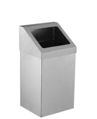 KROM AÇIK ÇATI KAPAK ÇÖP KOVASI 36 LT
