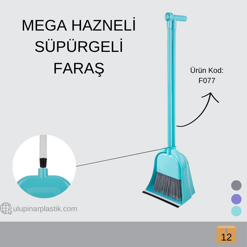 077 MEGA HAZNELİ SÜPÜRGELİ FARAŞ