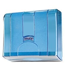 3570 STANDART Z KATLI KAĞIT HAVLU DİSPENSERİ ŞEFFAF MAVİ