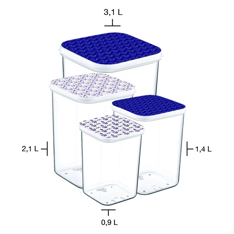 4 LÜ UZUN FUNBOX SAKL.KABI ( 0,9lt1,4lt+2,1+3,1lt)