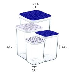 4 LÜ UZUN FUNBOX SAKL.KABI ( 0,9lt1,4lt+2,1+3,1lt)