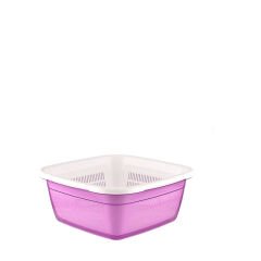 ZÜMRÜT KARE SÜZGEÇLİ BADYA / 3,8 LT