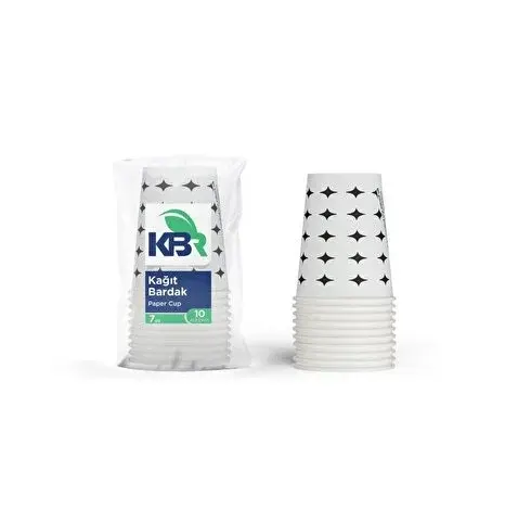 KBR 7 OZ KAĞIT BARDAK 10 LU