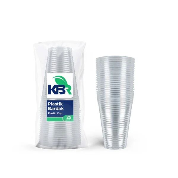 KBR 180 CC PLASTİK BARDAK 25 Lİ