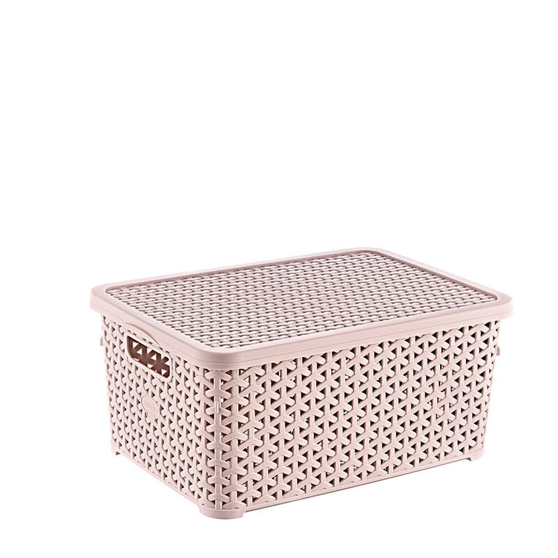 RATTAN BÜYÜK KAPAKLI KASA 10 LT