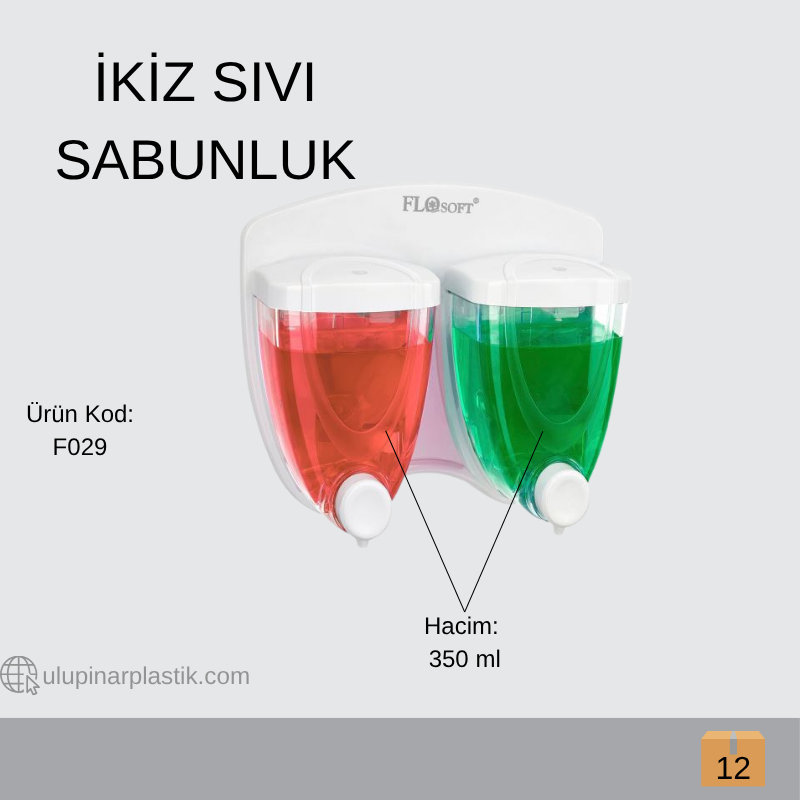 FLOSOFT SIVI SABUNLUK İKİZ 350+350 ML