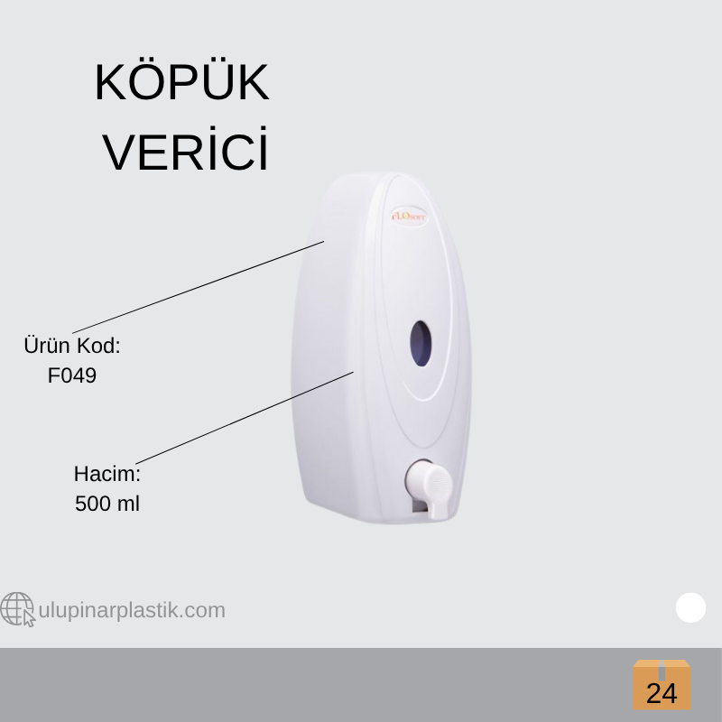 F049 FLOSOFT KÖPÜK VERİCİ 500 ML