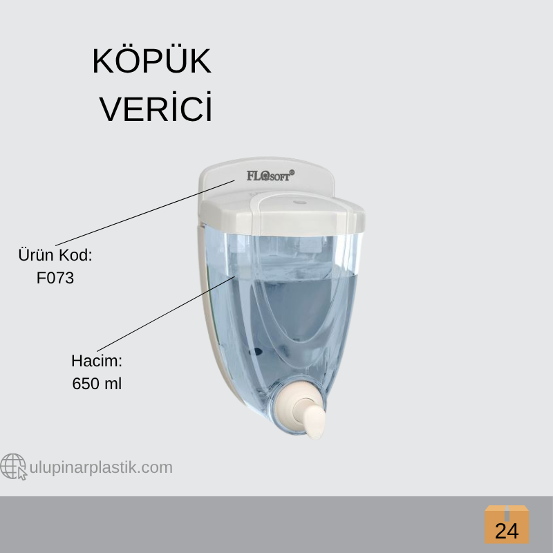 073 KÖPÜK MAKİNASI 650 ML